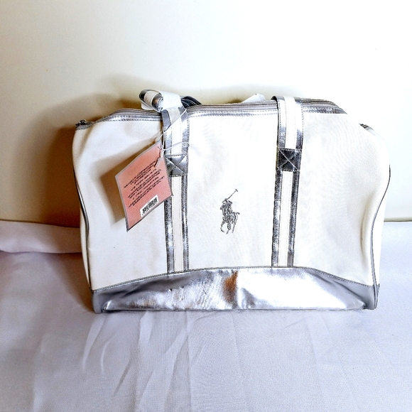 Ralph Lauren Handbags - NWT Ralph Lauren Romace perfume Brand"Ralph On The Weekend" Weekender duffel bag